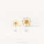 Daisy Flower Stud Earrings, Silver SHEMISLI - SS117, SS118 - Shemisli Jewels