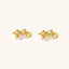 Leaf Helix Hoops, Gold, Silver SHEMISLI - SH603 LR - Shemisli Jewels