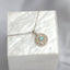 Aqua Blue Gem Filigree Disc Necklace, Silver or Gold Plated SHEMISLI - SN038 - Necklace - Shemisli Jewels - SN038G1 - Aqua Blue Gem Filigree Disc Necklace, Silver or Gold Plated SHEMISLI - SN038 - Necklace - Shemisli Jewels - SN038G1 - Aqua Blue Gem Filigree Disc Necklace, Silver or Gold Plated SHEMISLI - SN038 - Shemisli Jewels