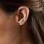 Tiny Star Stud, Unisex, Gold, Silver SS034 SS341 SS342 SS343 SS344 Butterfly End, SS353 SS485 Screw Ball End (Type A)