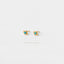 Tiny CZ Diamond Shape Stud, White, Emerald, Turquoise, Sapphire, Black, Unisex, Gold, Silver SHEMISLI - SS108, SS109, SS110, SS345, SS346