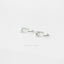 Tiny Star Threader Jackets Earrings, Unisex, Gold, Silver SHEMISLI SJ008 NOBKG