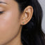 Tiny Beaded Stud, White, Emerald, Turquoise, Sapphire, Black, Opal, Unisex, Gold, Silver SHEMISLI SS297, SS024, SS298, SS299, SS300, SS301
