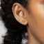 Tiny Beaded Stud, White, Emerald, Turquoise, Sapphire, Black, Opal, Unisex, Gold, Silver SHEMISLI SS297, SS024, SS298, SS299, SS300, SS301