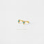 Tiny CZ Diamond Shape Stud, White, Emerald, Turquoise, Sapphire, Black, Unisex, Gold, Silver SHEMISLI - SS108, SS109, SS110, SS345, SS346