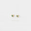 Tiny CZ Diamond Shape Stud, White, Emerald, Turquoise, Sapphire, Black, Unisex, Gold, Silver SHEMISLI - SS108, SS109, SS110, SS345, SS346