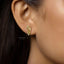 Half Butterfly Studs Earrings, Gold, Silver SHEMISLI - SS440 LR - Shemisli Jewels
