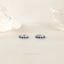 Simple Sapphire cz Hoop Earrings, Huggies, Unisex, Gold, Silver SHEMISLI SH376, SH377, SH378, SH379, SH380