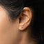 Tiny Star Stud, Starburst Celestial Jewel, White Emerald Turquoise Sapphire Black Unisex, Gold, Silver SS034, SS341, SS342, SS343, SS344