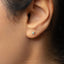 Tiny Star Stud, Unisex, Gold, Silver SS034 SS341 SS342 SS343 SS344 Butterfly End, SS353 SS485 Screw Ball End (Type A)