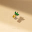 Tiny Pineapple Threadless Flat Back Earring, 20,18,16ga, 5-10mm Unisex, Surgical Steel SHEMISLI SS997