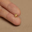Tiny Starfish Threadless Flat Back Earring, 20,18,16ga, 5-10mm Unisex, Surgical Steel SHEMISLI SS1149