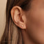 Super Tiny Cute Star Threadless Flat Back Earring, 20,18,16ga, 5-10mm Unisex, Surgical Steel SHEMISLI SS903