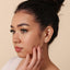 Tiny Spike Threadless Flat Back Earring, 20,18,16ga, 5-10mm Unisex, Surgical Steel SHEMISLI SS719