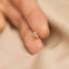 Tiny Tooth Threadless Flat Back Earring, 20,18,16ga, 5-10mm Unisex, Surgical Steel SHEMISLI SS1104