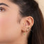 Dainty Flower Threadless Flat Back Earring, 20,18,16ga, 5-10mm Unisex, Surgical Steel SHEMISLI SS853