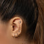 Tiny Cowboy Cowgirl Boots Threadless Flat Back Earring, 20,18,16ga, 5-10mm Unisex, Surgical Steel SHEMISLI SS1078