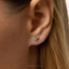 Tiny Hen Chicken Threadless Flat Back Earring, 20,18,16ga, 5-10mm Unisex, Surgical Steel SHEMISLI SS1091