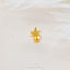Tiny Daffodil Threadless Flat Back Earring, March Birth Flower, 20,18,16ga, 5-10mm Unisex, Surgical Steel SHEMISLI SS1049