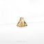a close up of a ring on a white surface
