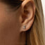Tiny Red Panda Threadless Flat Back Earring, 20,18,16ga, 5-10mm Unisex, Surgical Steel SHEMISLI SS1092