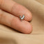 Tiny Rooster Threadless Flat Back Earring, 20,18,16ga, 5-10mm Unisex, Surgical Steel SHEMISLI SS1015