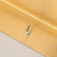 Tiny 3 beads Threadless Flat Back Earring, 20,18,16ga, 5-10mm Unisex, Surgical Steel SHEMISLI SS593
