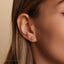 Tiny Star Threadless Flat Back Earring, 20,18,16ga, 5-10mm Unisex, Surgical Steel SHEMISLI SS906