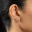Tiny Bighorn Sheep Ram Skull Threadless Flat Back Earring, 20,18,16ga, 5-10mm Unisex, Surgical Steel SHEMISLI SS1033