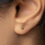 Tiny Skeleton Hand Threadless Flat Back Earring, 20,18,16ga, 5-10mm Unisex, Surgical Steel SHEMISLI SS1114