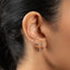 Tiny Hippo Threadless Flat Back Earring, 20,18,16ga, 5-10mm Unisex, Surgical Steel SHEMISLI SS1065