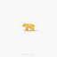 Tiny Cub Bear Threadless Flat Back Earring, 20,18,16ga, 5-10mm Unisex, Surgical Steel SHEMISLI SS1025