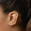 Tiny Giraffe Threadless Flat Back Earring, 20,18,16ga, 5-10mm Unisex, Surgical Steel SHEMISLI SS1079