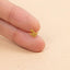 Tiny Fern Threadless Flat Back Earring, 20,18,16ga, 5-10mm Unisex, Surgical Steel SHEMISLI SS1089