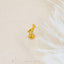 Tiny Shoebill Stork Threadless Flat Back Earring, 20,18,16ga, 5-10mm Unisex, Surgical Steel SHEMISLI SS1012
