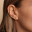 Tiny Star Threadless Flat Back Earring, 20,18,16ga, 5-10mm Unisex, Surgical Steel SHEMISLI SS902