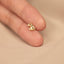 Tiny Orangutan Threadless Flat Back Earring, 20,18,16ga, 5-10mm Unisex, Surgical Steel SHEMISLI SS1087