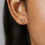 Open Circle Stud Earring, Unisex, Gold, Silver SHEMISLI - SS131