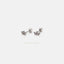 Tiny Flower Stud Earring with Ball Backing (Type B), Unisex, Gold, Silver SHEMISLI - SS644