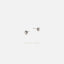 Tiny 3D Pentagon Stud Earring, Unisex, Gold, Silver SHEMISLI SS257