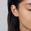 Super Tiny Ball Stud Earring, Unisex, Gold, Silver SHEMISLI SS169