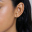 Stud Lobe cuff earring, Unisex, Gold, Silver SHEMISLI - SS053