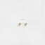 4 Leaf Clover Stud, CZ Flower Earring, Starburst Stud, Unisex, Gold, Silver SHEMISLI SS040