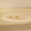 Cross Studs Earring, Unisex, Gold, Silver SHEMISLI SS015