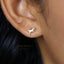 Tiny T-Rex Dinosaur Stud Earring, Tyrannosaurus Earring, Unisex, Gold, Silver SHEMISLI - SS153