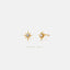 Tiny Star CZ Stud, Unisex, Gold, Silver SHEMISLI SS260