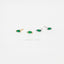 Super Dainty Marquise CZ Stud, White stone, Emerald, Unisex, Gold, Silver SHEMISLI - SS211, SS212, SS274, SS275, SS276, SS277