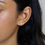 Tiny T-Rex Dinosaur Threadless Flat Back Earrings, 20,18,16ga, 5-10mm Unisex, Surgical Steel SHEMISLI SS932