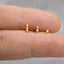 Cute Beads Stud Earring, Unisex, Gold, Silver SHEMISLI - SS201, SS234, SS235