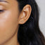 Open Star Stud Earring, Celestial Earring, Unisex, Gold, Silver SHEMISLI SS112